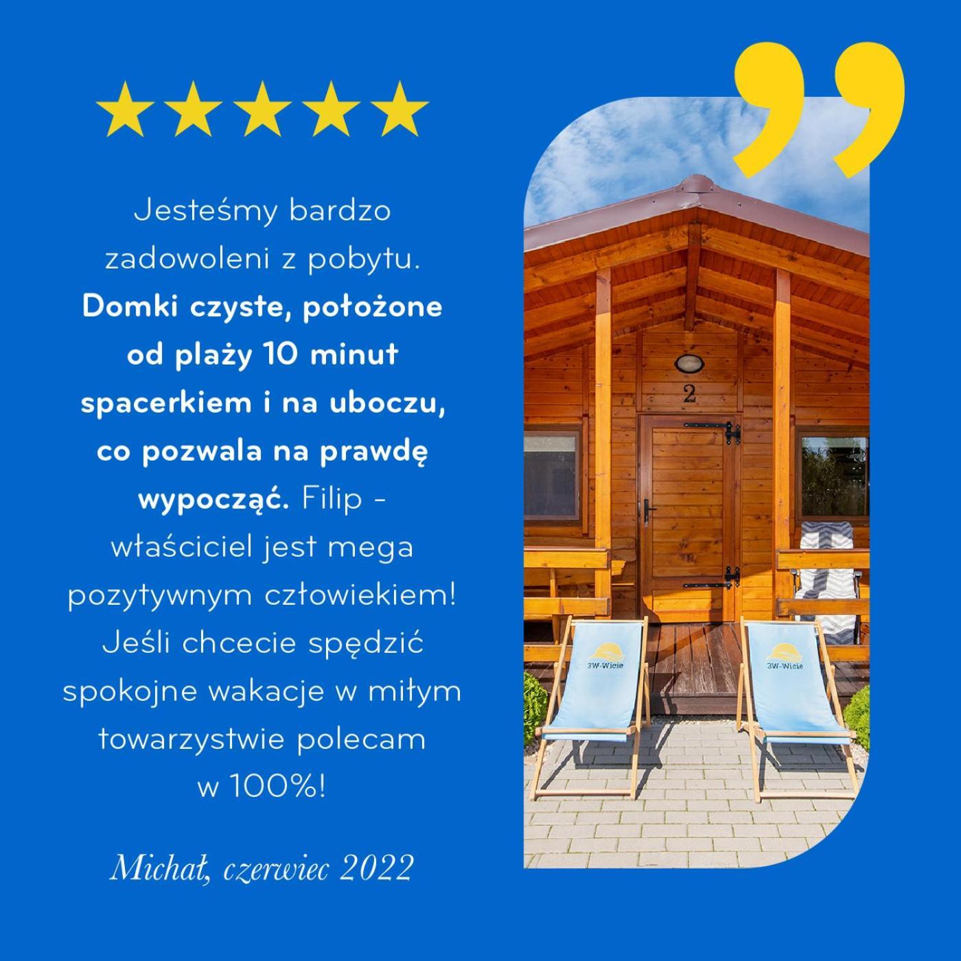 Domki 3W Wicie Vitte Exterior foto